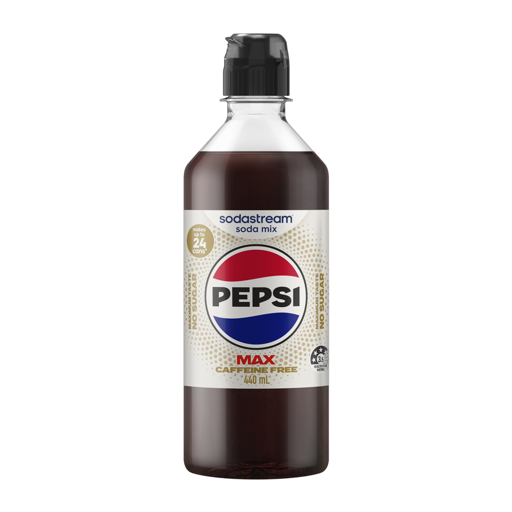 Pepsi Max Caffeine Free Sugar Free Soda Drink Mix 440ml