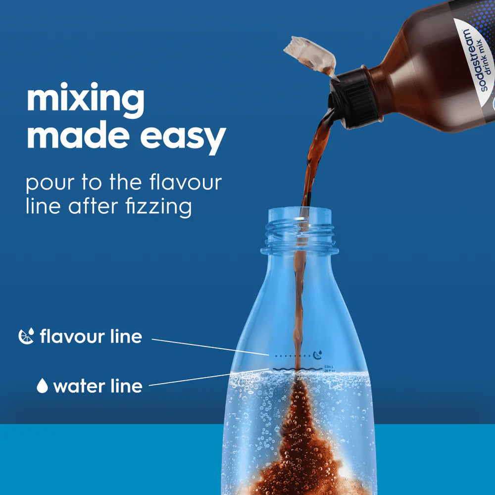 Sodastream Pepsi Max Sugar Free Soda Drink Mix 440 mL | Make Your Perfect Pepsi | Makes About 24 Cans*