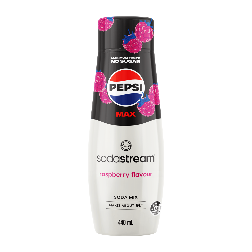 Pepsi Max Raspberry Sugar Free Soda Drink Mix 440ml