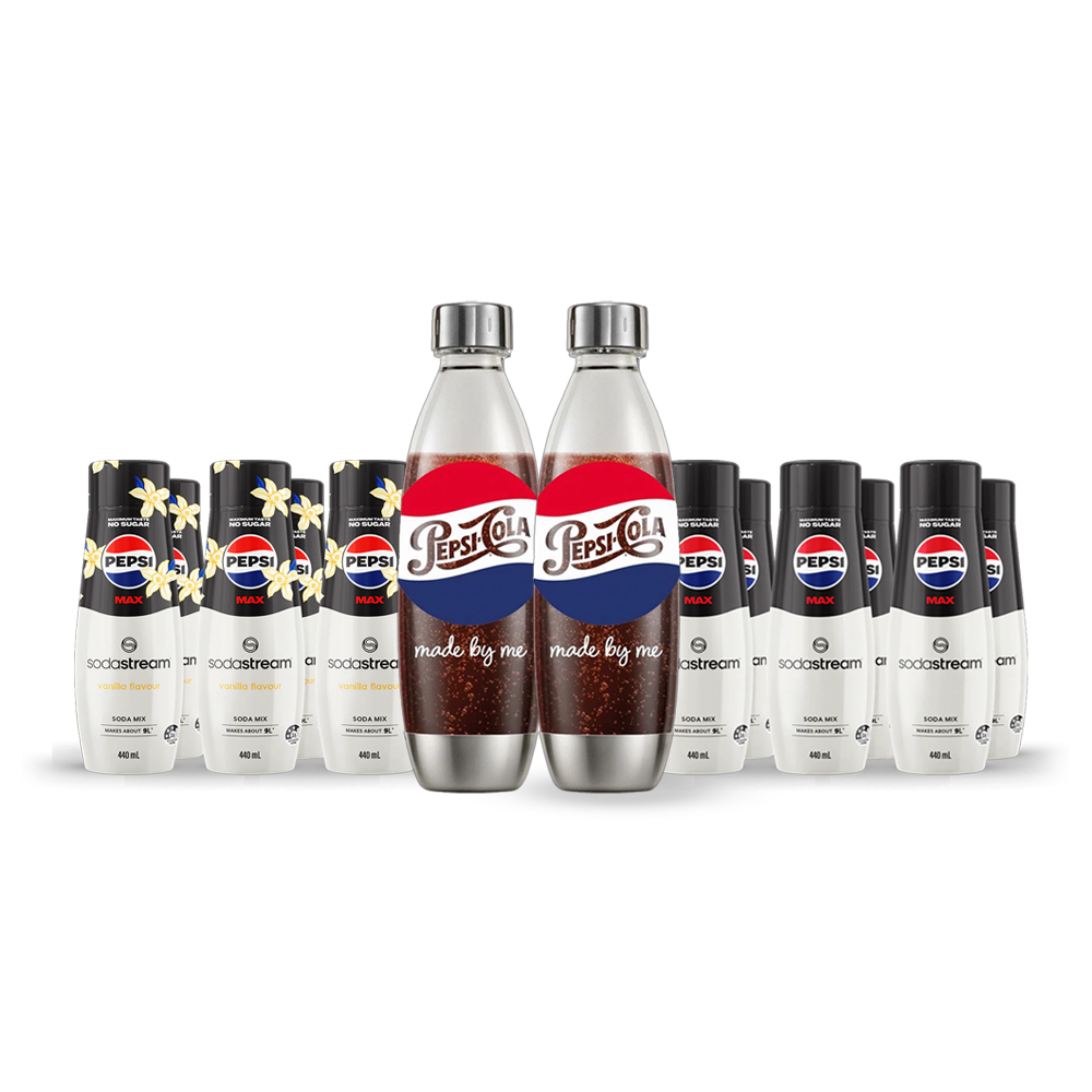 Pepsi Pack, includes Pepsi flavours & Limited Edition Pepsi Bottle