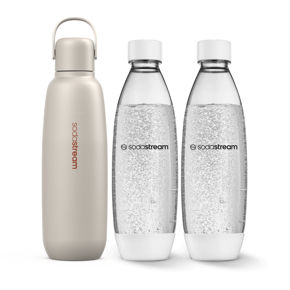 Carbonating Bottle Bundle: On the Go & at Home