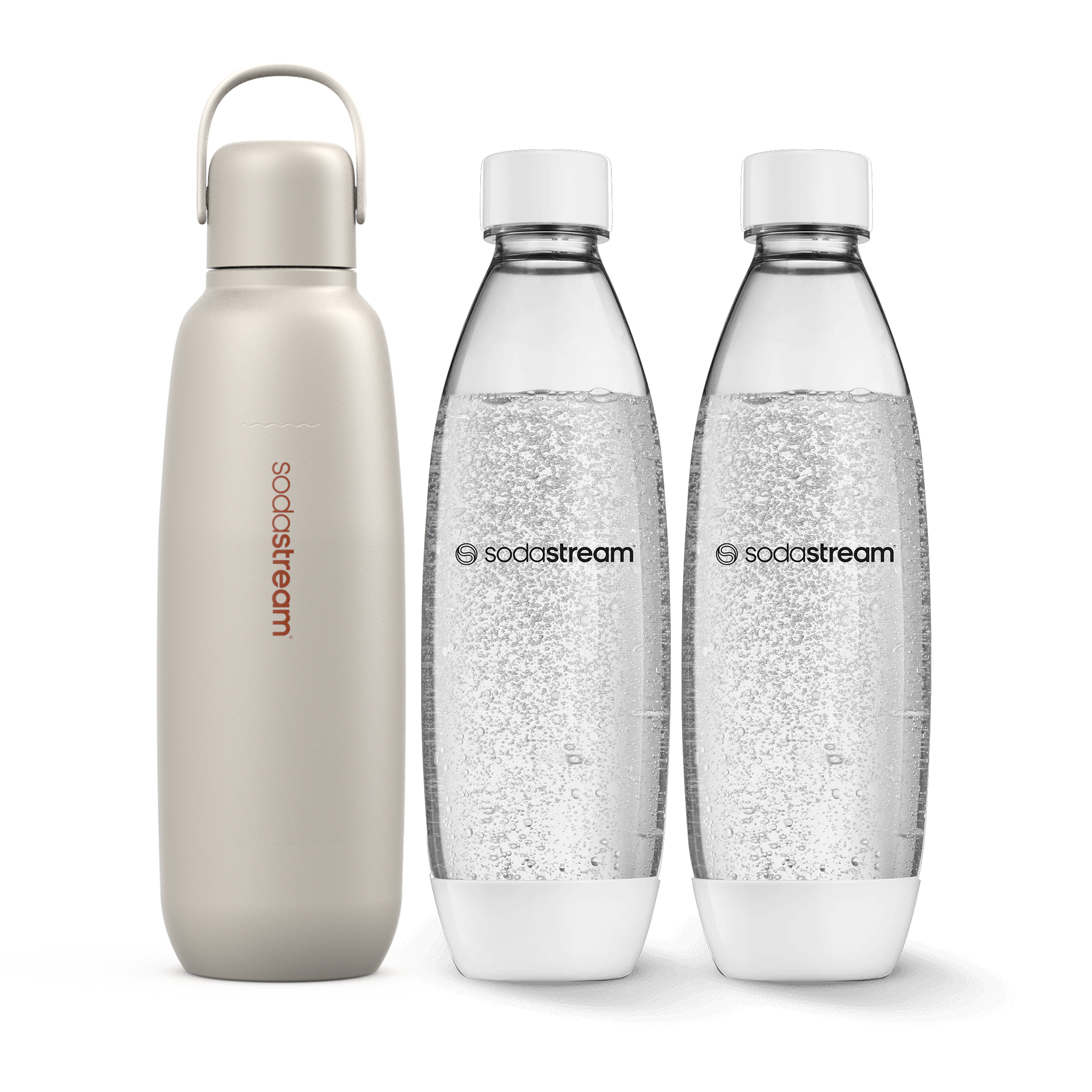 Carbonating Bottle Bundle: On the Go & at Home