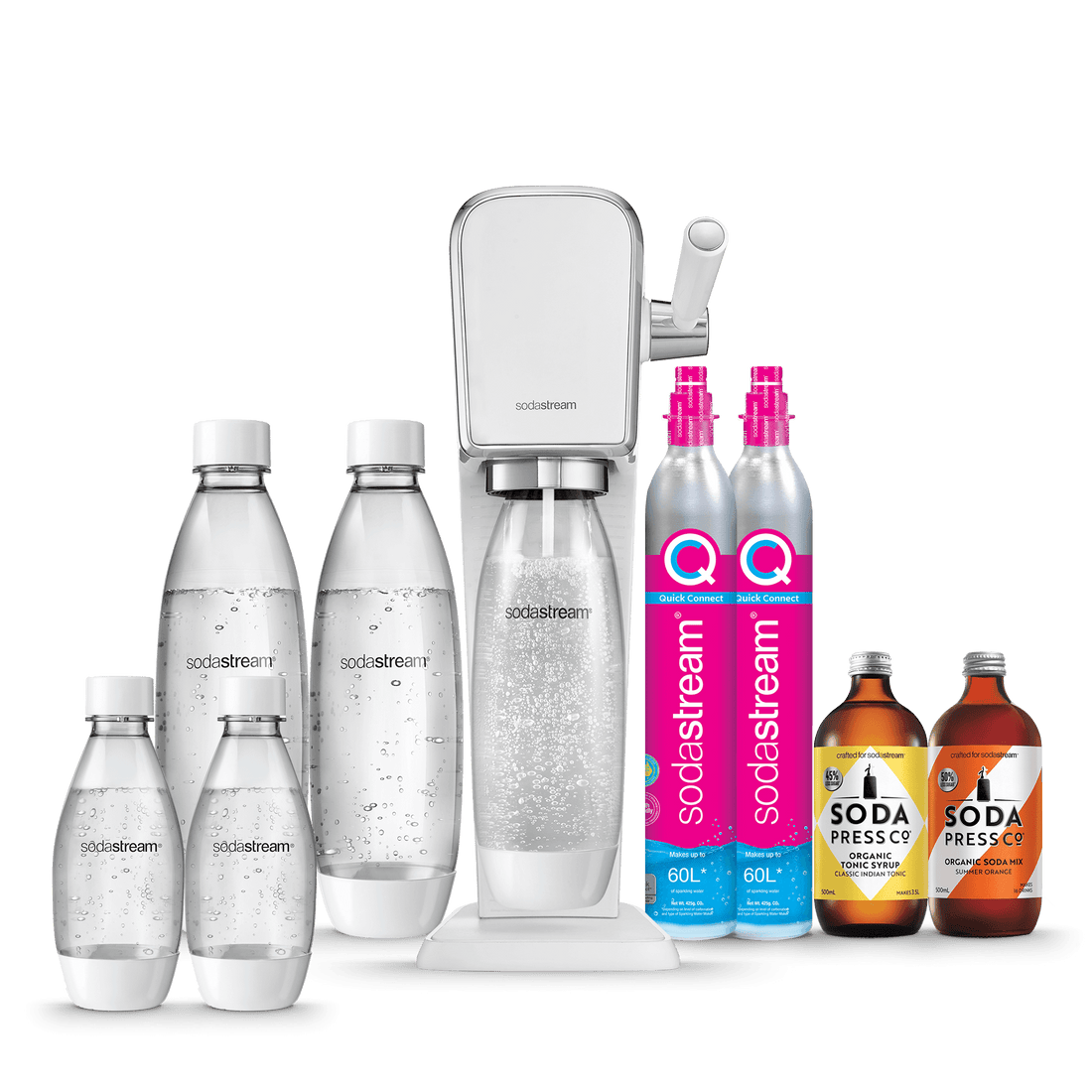 SodaStream Art Sparkling Water Maker + Quick Connect SodaStream Australia